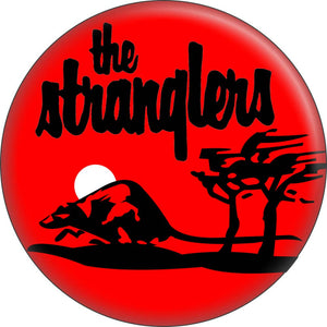 Round 1” Stranglers rat logo pinback button