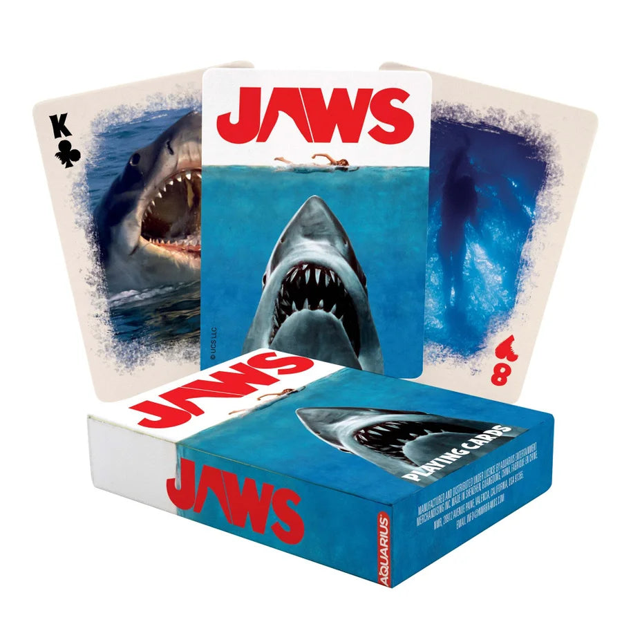 deck of playing cards themed around the classic 1975 film ﻿Jaws