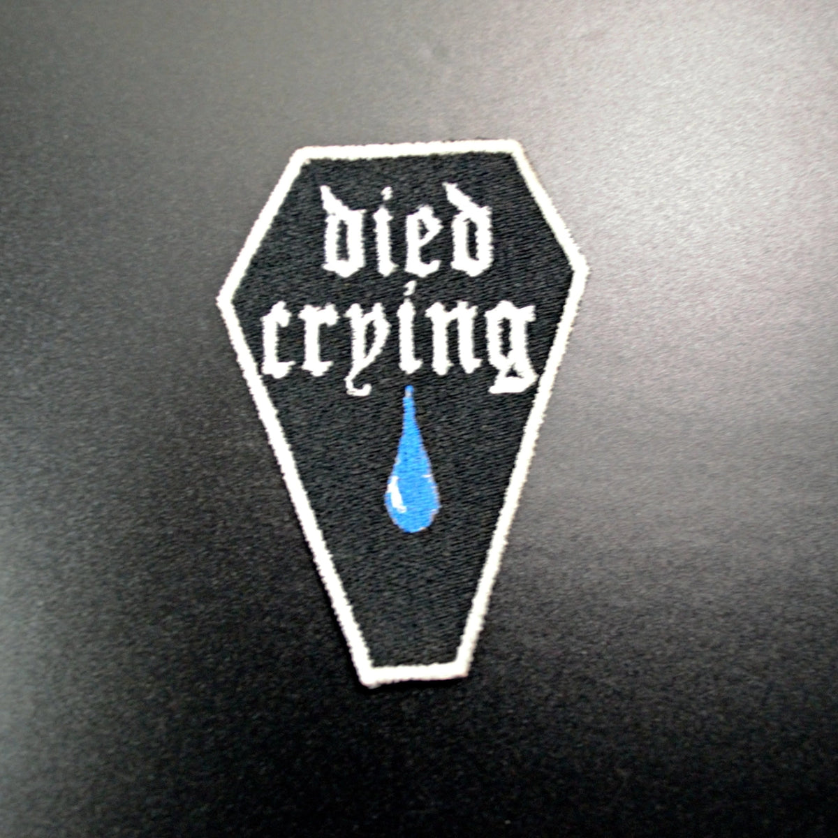 Died Crying Patch | Naked City Clothing
