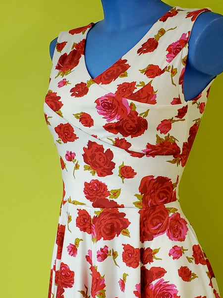 Gala Dress in American Rose Print by Effie's Heart