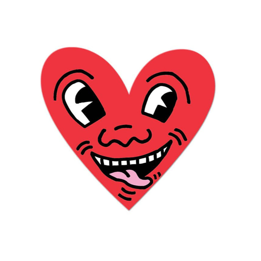 Harith Sticker Keith Haring Heart Sticker | Naked City Clothing
