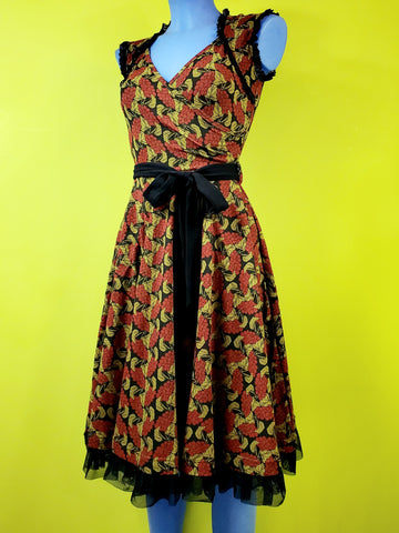 Charleston Dress in Napa Print by Effie's Heart