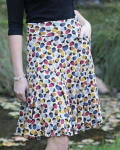 Seven Year Skirt in Gather Print by Effie's Heart