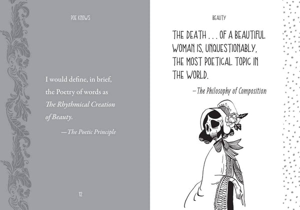 book excerpt featuring quote about poetry and the "Rhythmic Creation of Beauty"