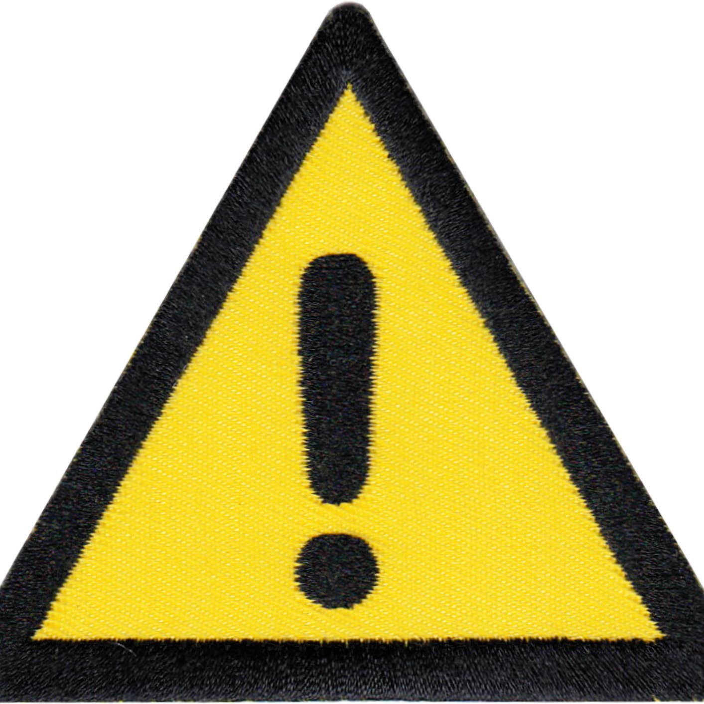 Warning Symbol Patch | Naked City Clothing