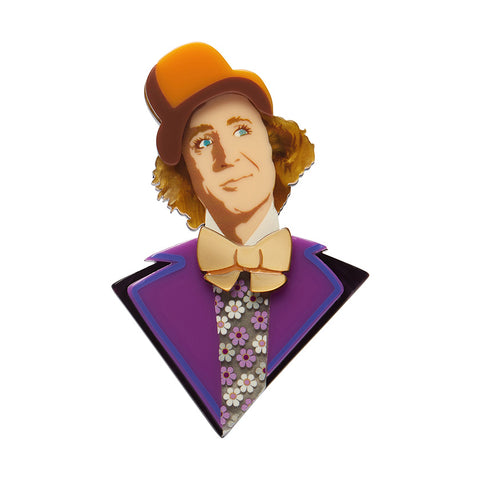 Wonka Collection Mr Wonka Brooch