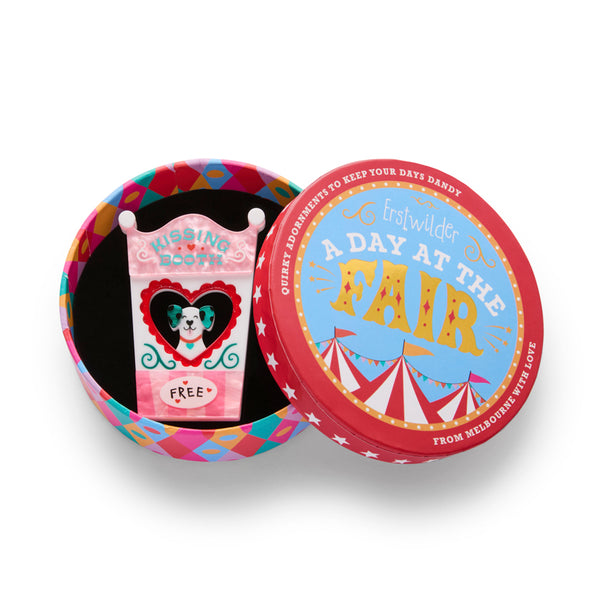A Day at the Fair Free Kisses Brooch