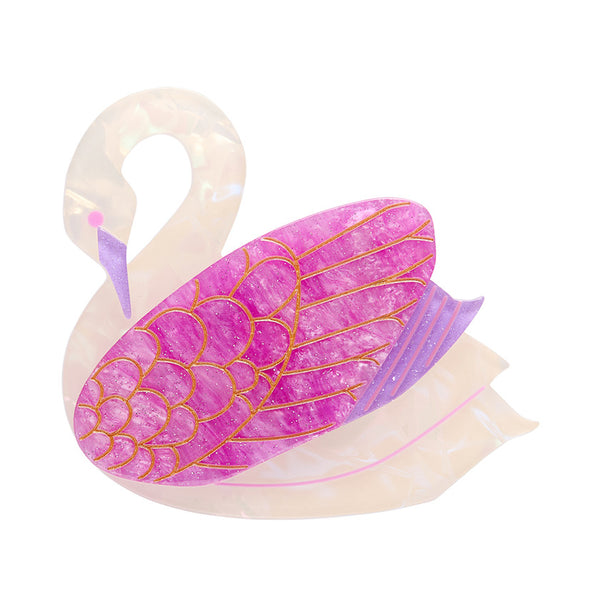 Fan Favourites Collection Sabine the Swan Brooch
