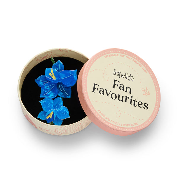 Fan Favourites Collection Opulent Orchidaceae Brooch