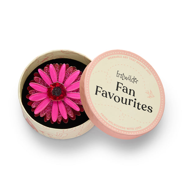 Fan Favourites Collection Sunshine of Life Gerbera Brooch
