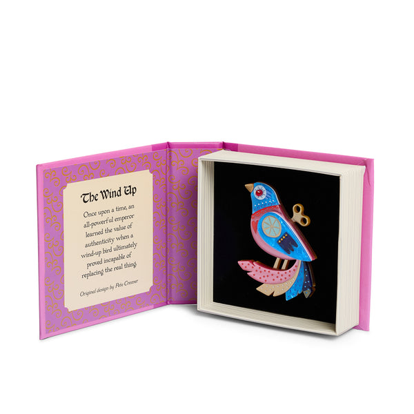 Pete Cromer Fairy Tales The Wind Up Brooch