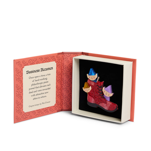 Pete Cromer Fairy Tales Business Acumen Brooch