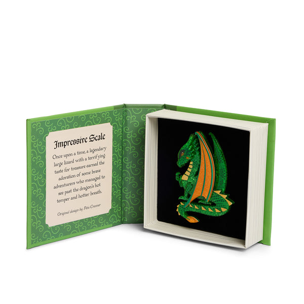Pete Cromer Fairy Tales Impressive Scale Brooch