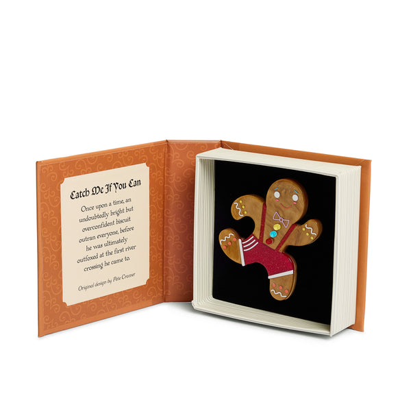 Pete Cromer Fairy Tales Catch Me If You Can Brooch