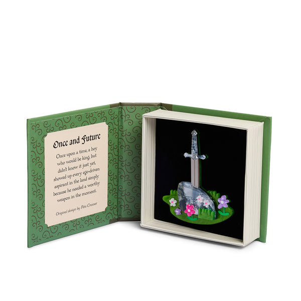 Pete Cromer Fairy Tales Once and Future Brooch