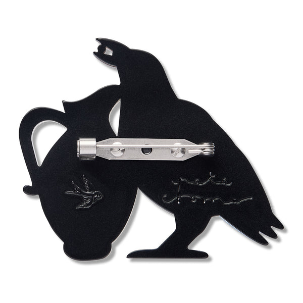 Pete Cromer Fairy Tales Thirsty Work Brooch