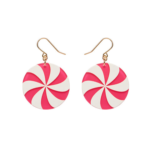 Wonka Essentials Lollies Dangle Earrings - Magenta