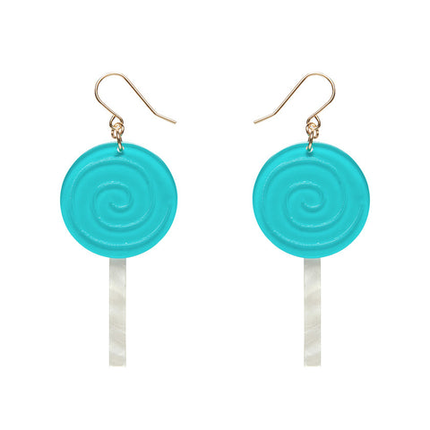 Wonka Essentials Lollypop Dangle Earrings - Green