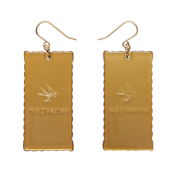 Wonka Collection Golden Ticket Earrings