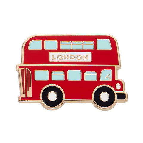 London Calling Collection Double-Decker Enamel Pin