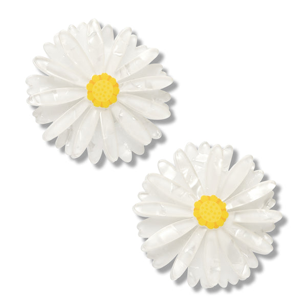 Cut-leaf Daisy Hair Clips