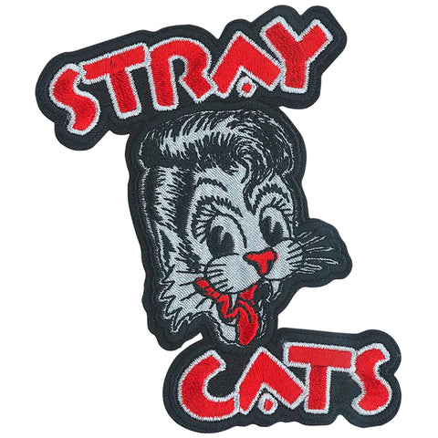 Stray Cats band logo embroidered patch