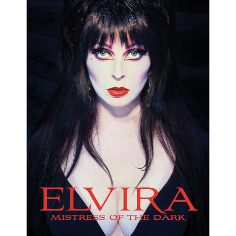 Cover of “Elvira Mistress of the Dark” photo biography 