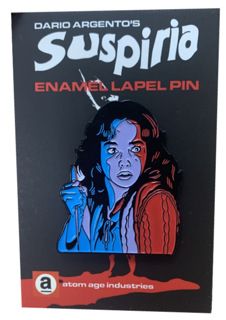 Suzy from the movie Suspiria metal enamel pin