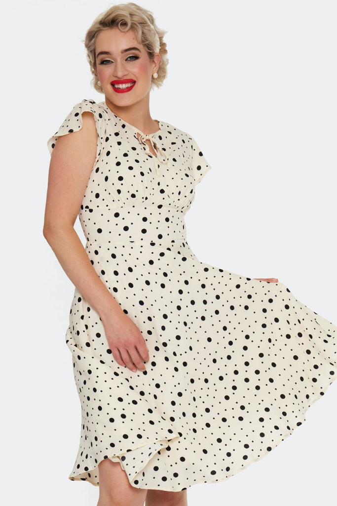 Polka Dot Flare Dress | Naked City Clothing Polka Dot Flare Dress | Naked City Clothing