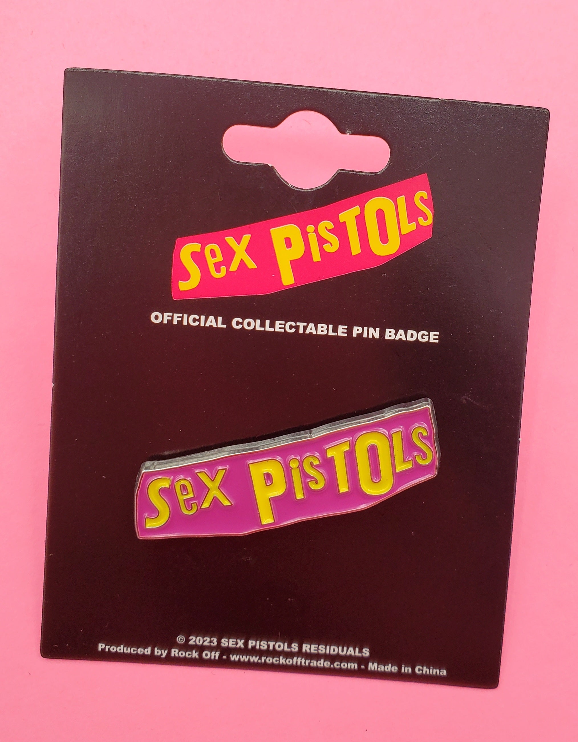 Sex Pistols Enamel Pin | Naked City Clothing
