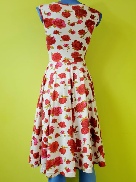 Gala Dress in American Rose Print by Effie's Heart