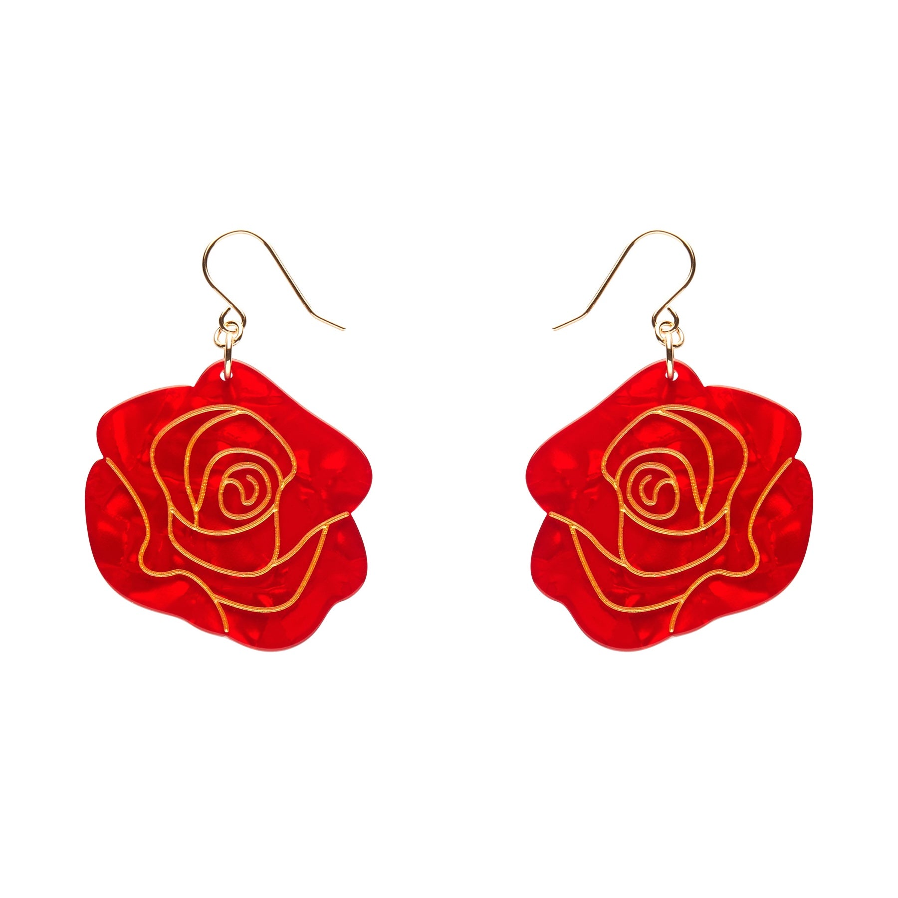 Essentials Eternal Rose Dangle Earrings