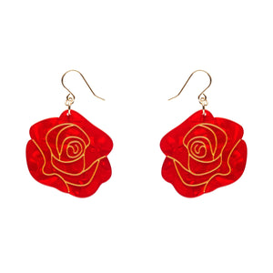 Essentials Eternal Rose Dangle Earrings