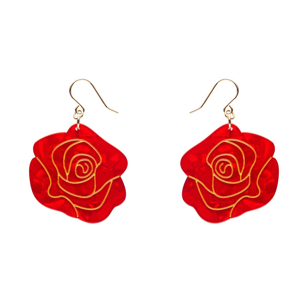 Essentials Eternal Rose Dangle Earrings