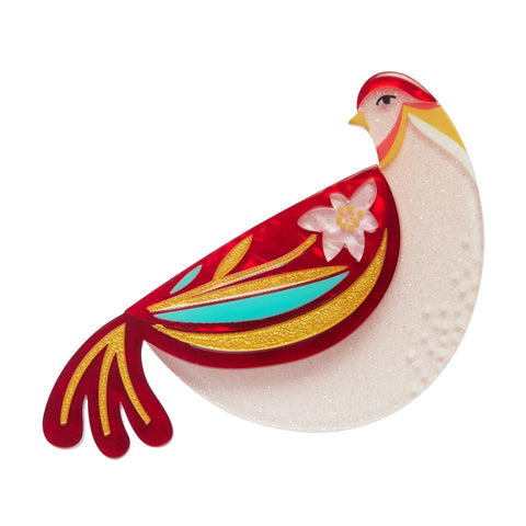 Merry Kitschmas Collection Partridge Perfection Brooch