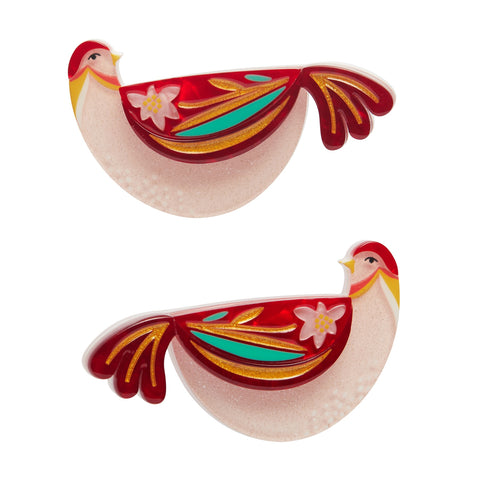 Merry Kitschmas Collection Partridge Perfection Hair Clips