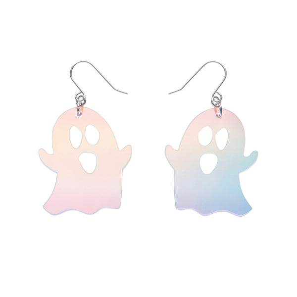 Halloween Essentials Iridescent Ghost Earrings