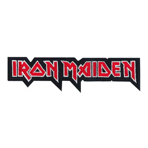 Iron Maiden logo embroidered patch