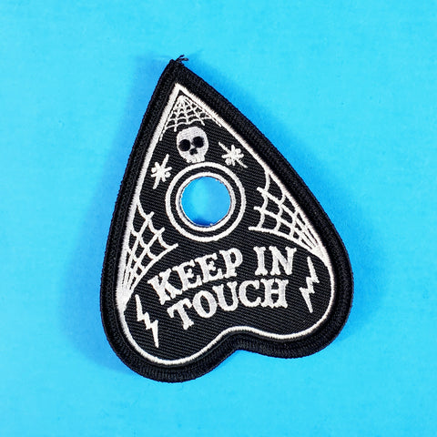 Keep In Touch Patch in Black by Mood Poison