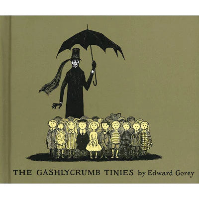 The cover for the 1963 Edward Gorey book The Gashlycrumb Tinies