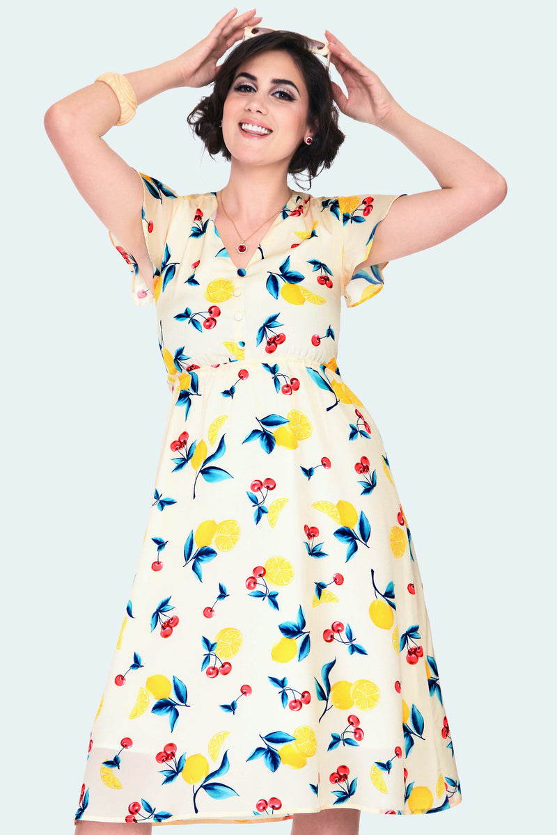 Cherry Lemonade Dress Naked City Clothing