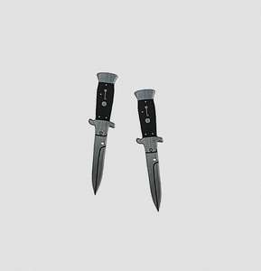 Switchblade Post Earrings by Vinca