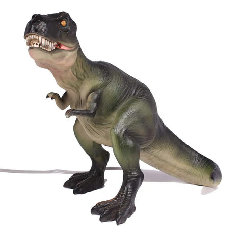 dinosaur toy inspired polyresin Tyrannosaurus rex electric table lamp