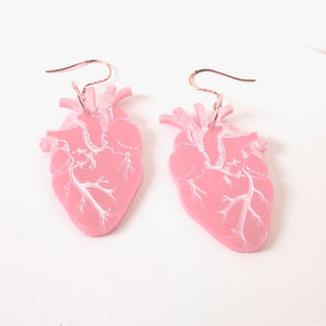 Telltale Heart Dangle Earrings