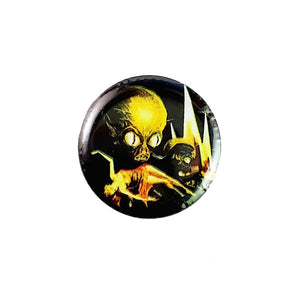 Invasion of the Saucer Men Movie Poster Button