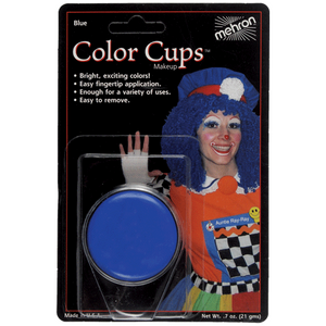 Blue "Color Cups" Greasepaint Makeup by Mehron