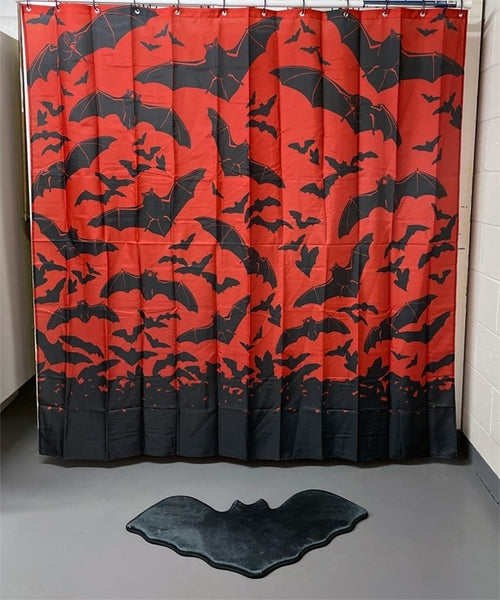 Big Bat Bath Mat by Sourpuss