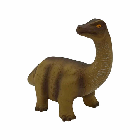 5.5" dinosaur toy inspired polyresin Brontosaurus lamp